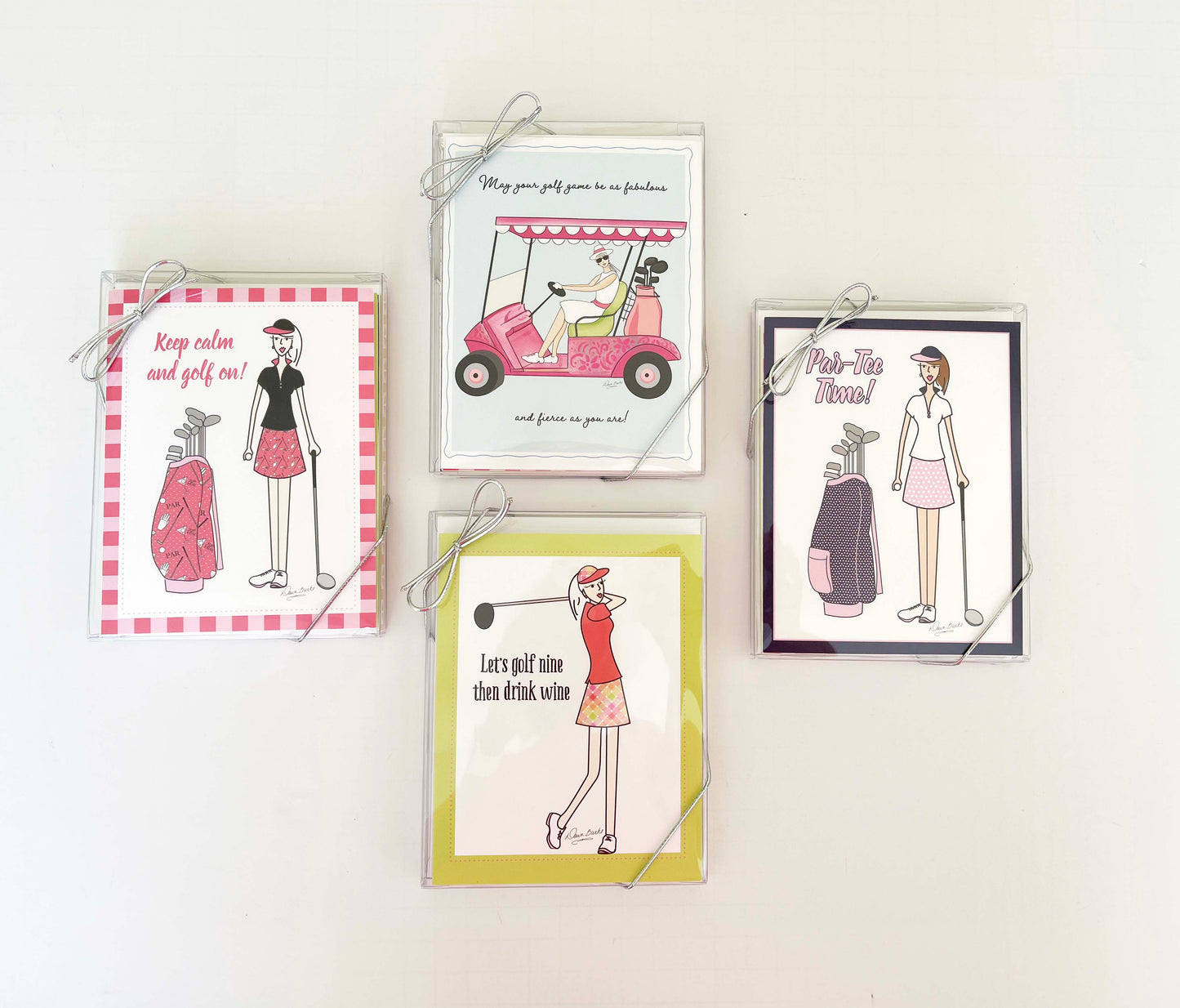 Women's Golf Boxed Note Card Set