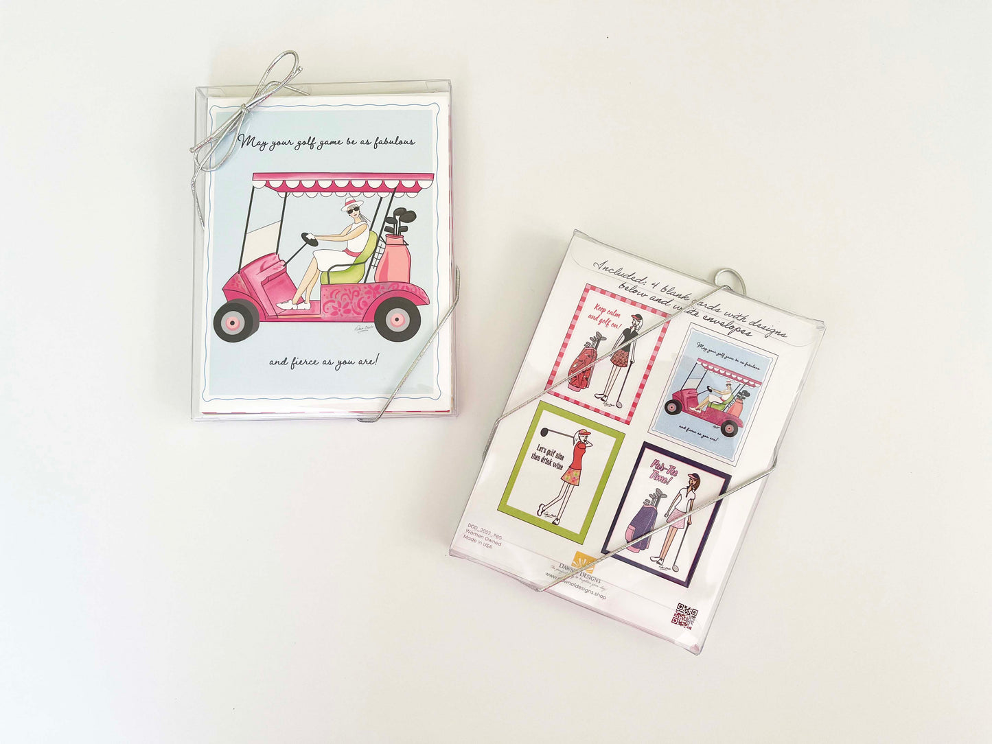 Women's Golf Boxed Note Card Set