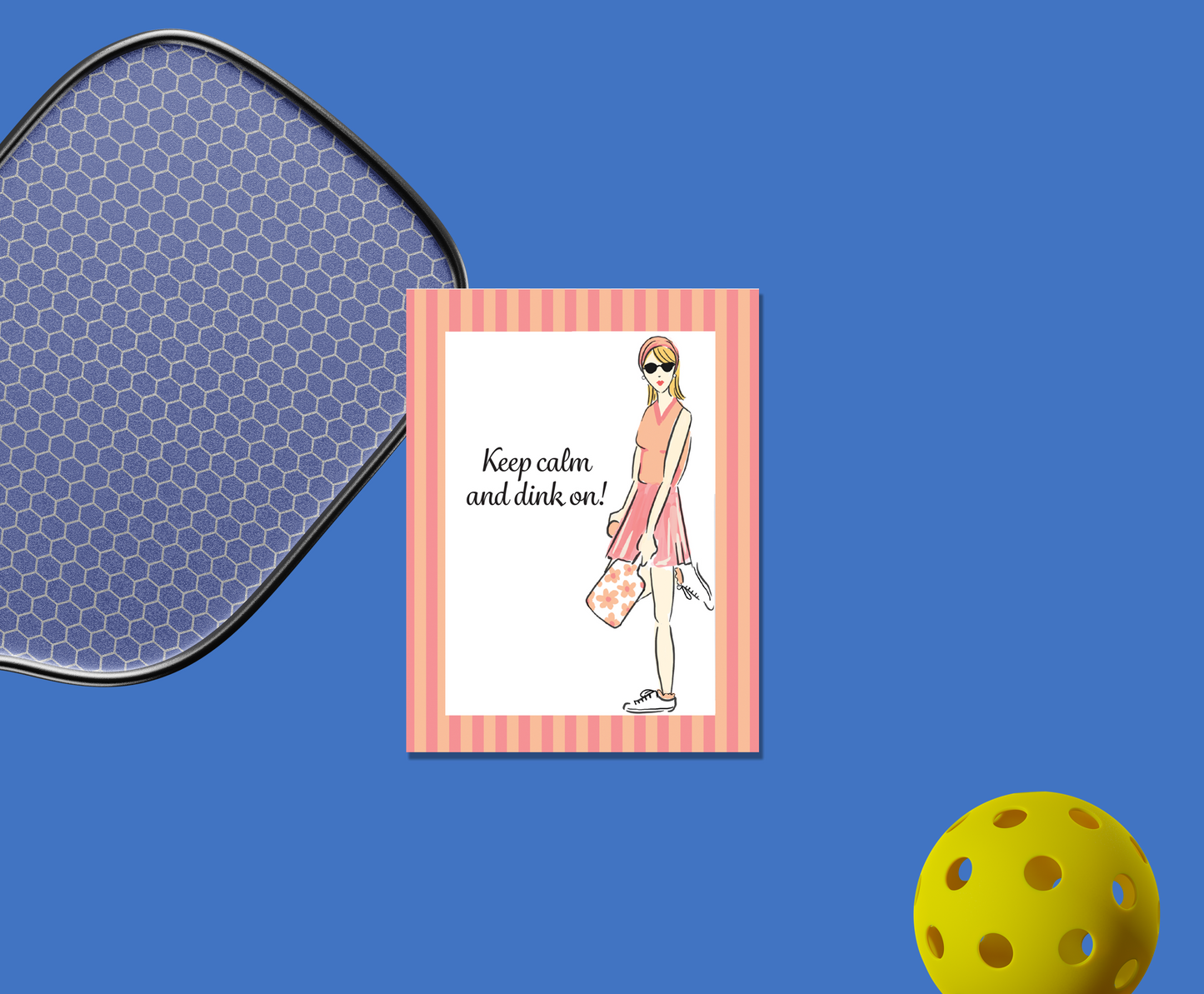 Women's Pickleball Boxed Note Card Set