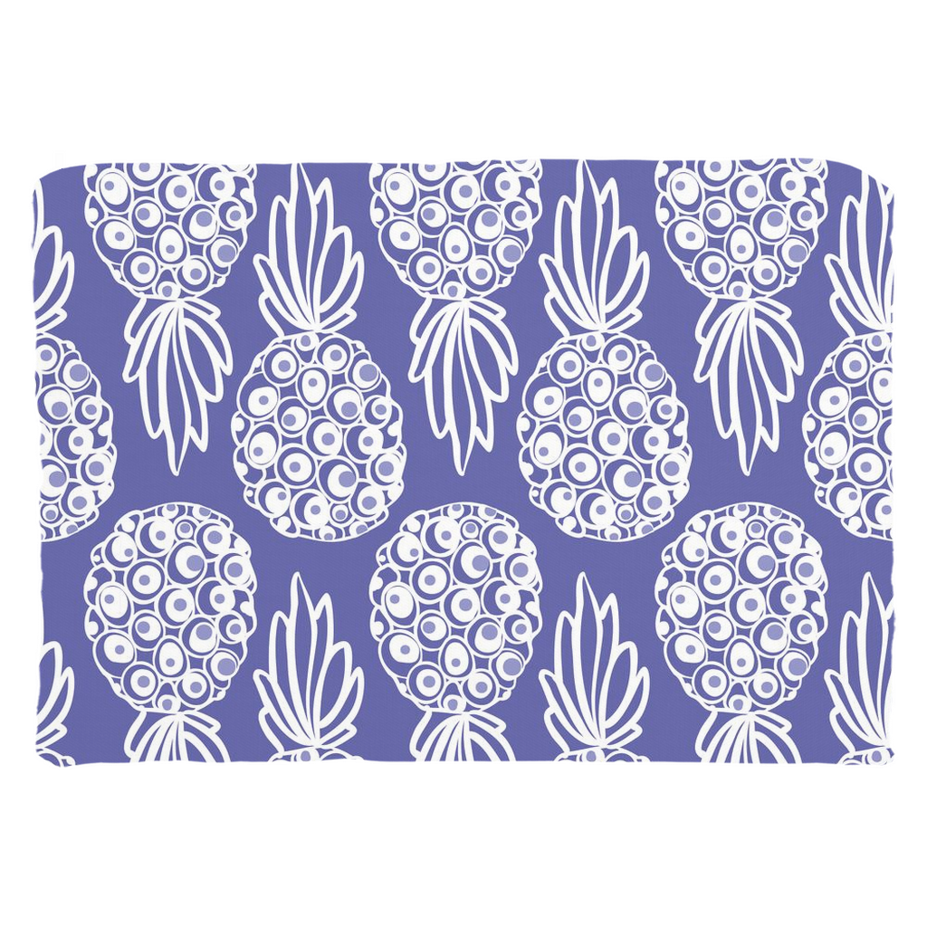 Very Peri Pineapple Throw Pillows