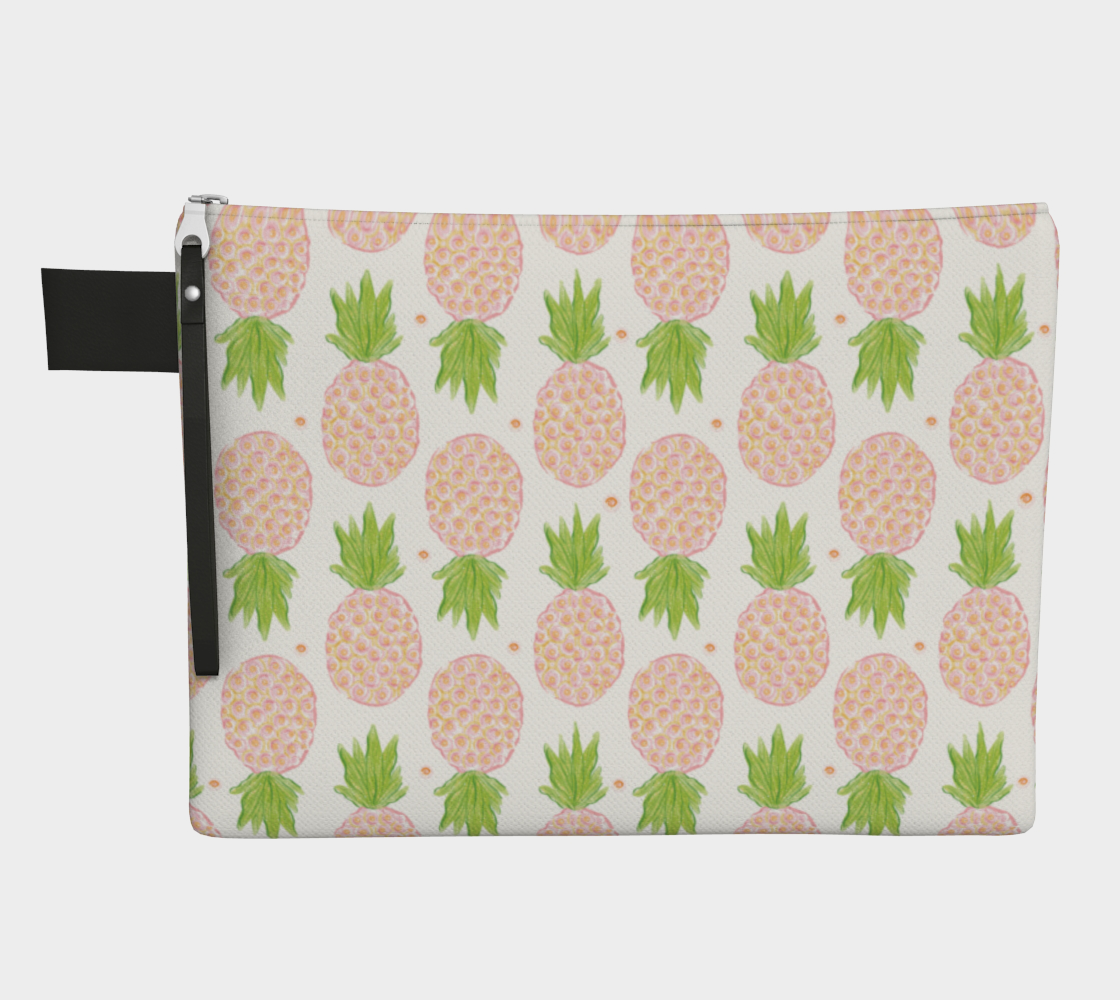 Pink Pineapple Carry All