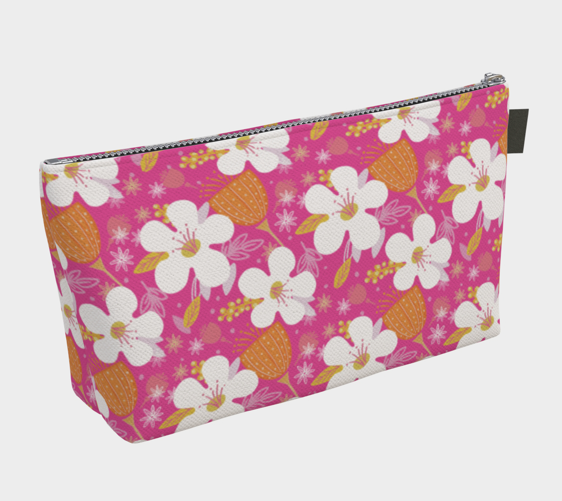 Pink Flower Fiesta Bag