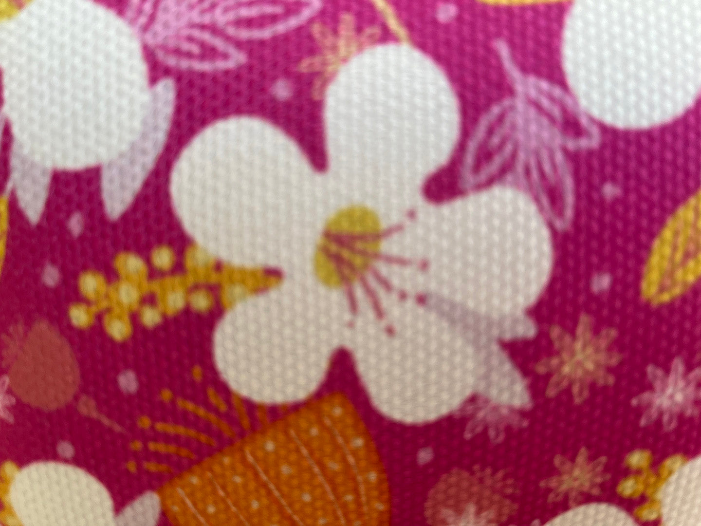 Pink Flower Fiesta Bag