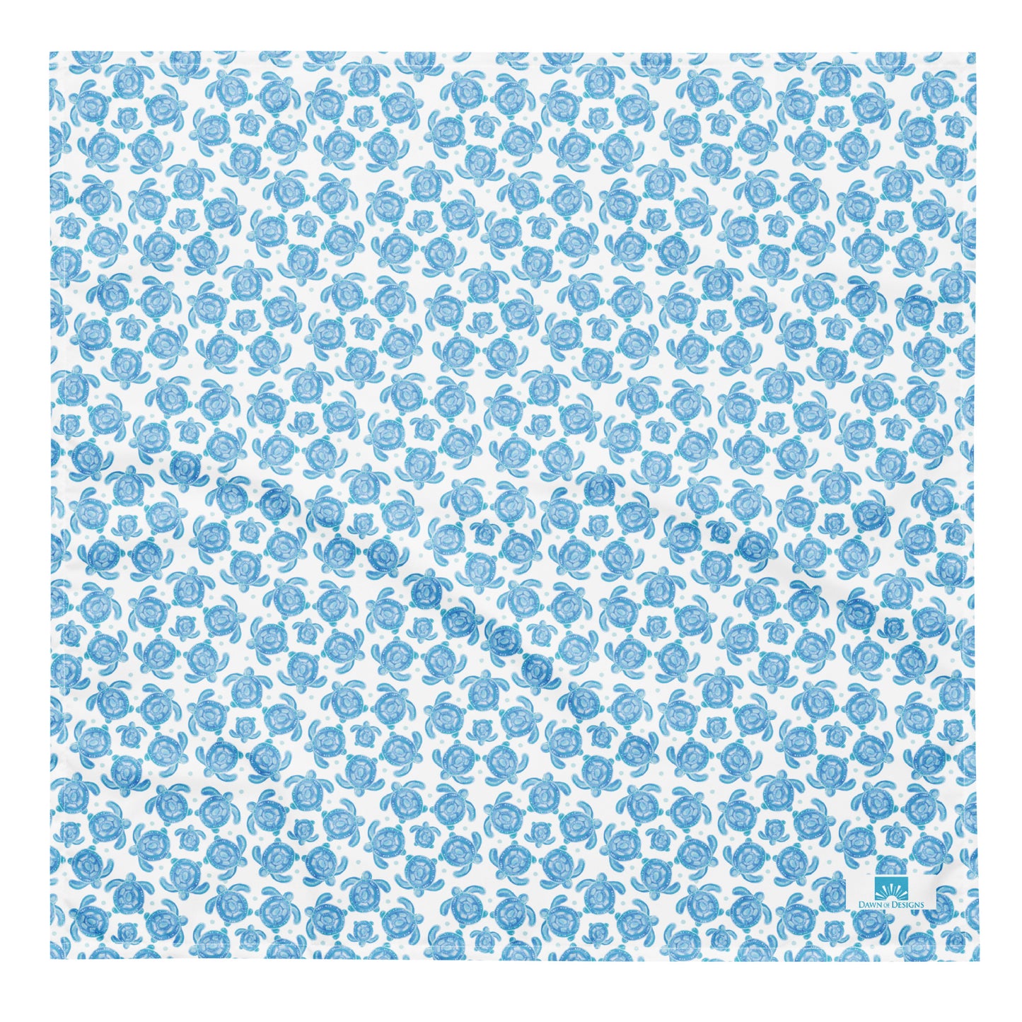 Blue Turtles Pet Bandana