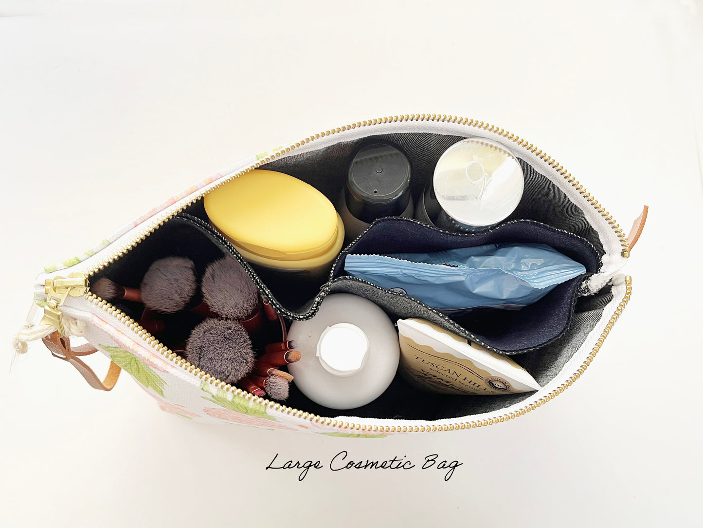 White Shell Me Cosmetic Bag