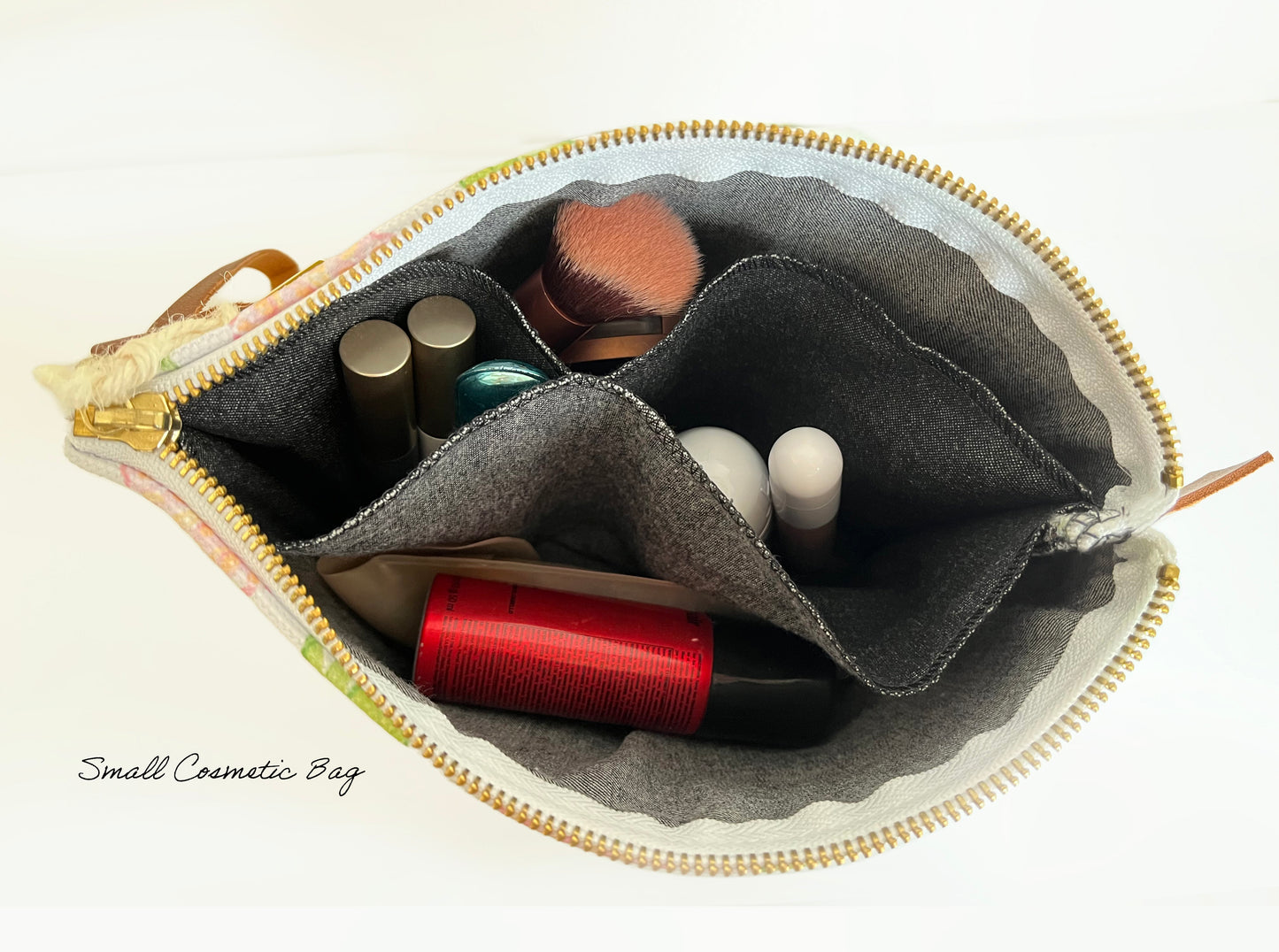 Chocolate Botanicals Cosmetic Bag