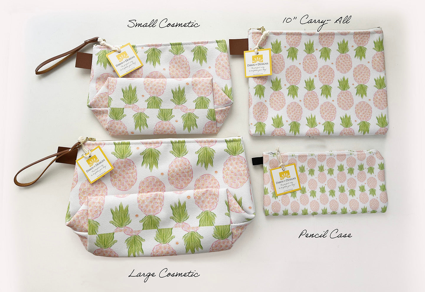 Pink Pineapple Bag