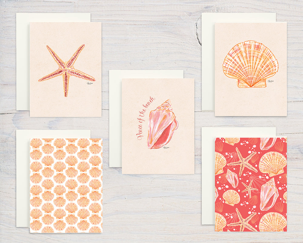 Shell Me Boxed Card Set