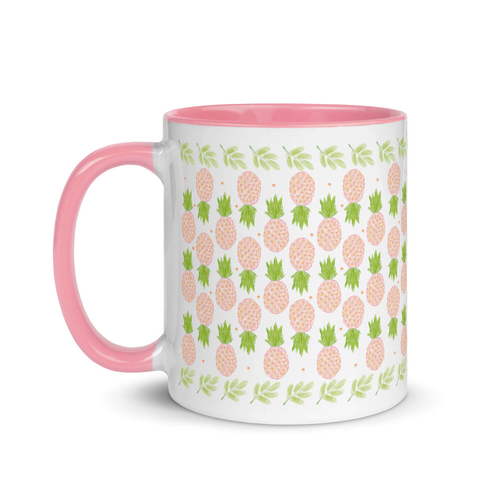 Pink Pineapple Mug