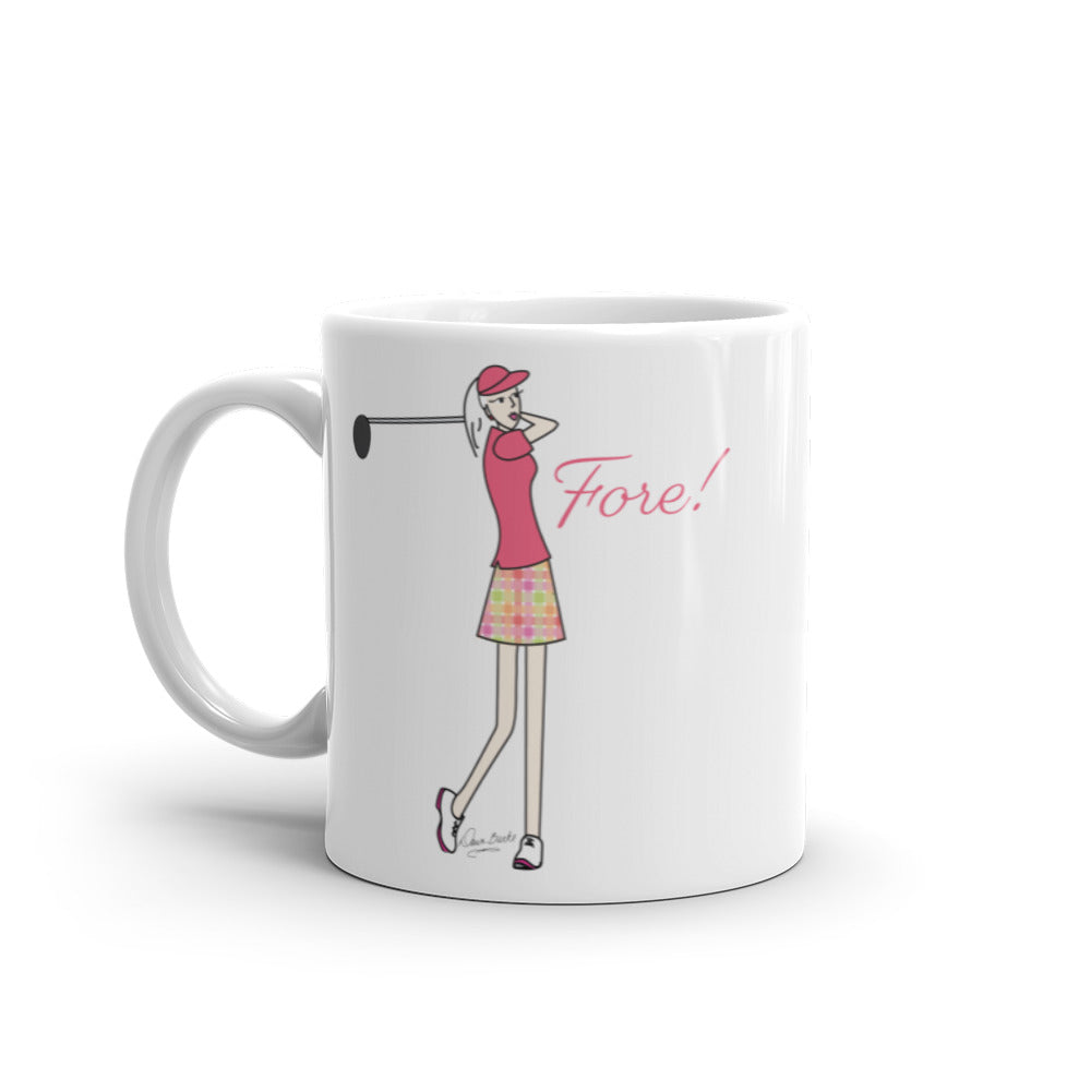 Fore! Ladies Golf Mug