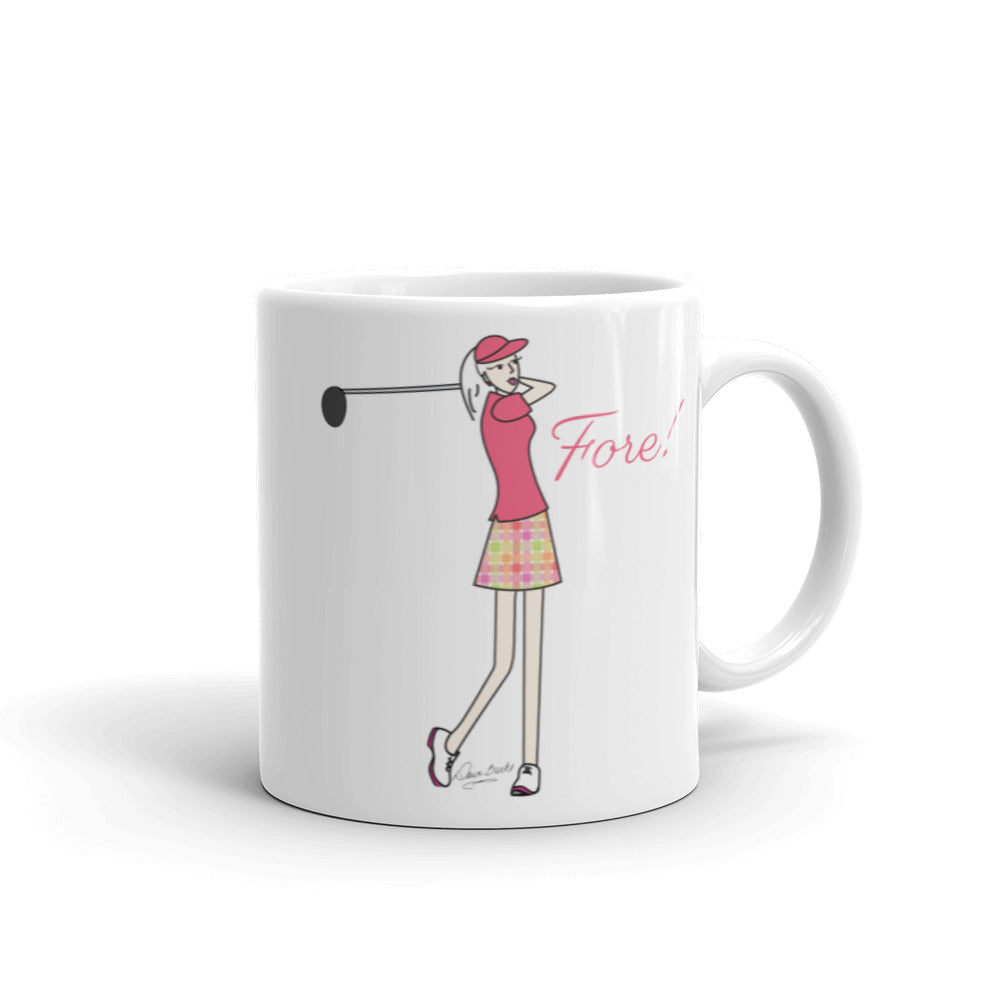 Fore! Ladies Golf Mug