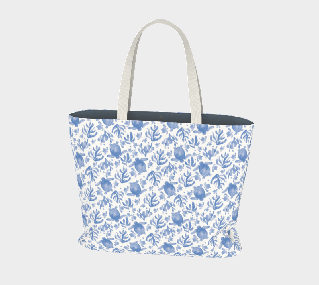 Turtle Life Tote Bag