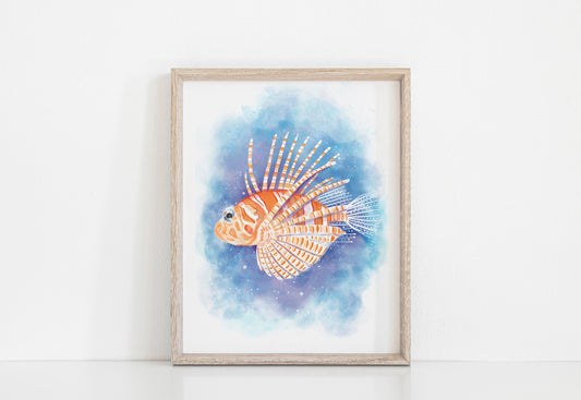 LionFish Art Print