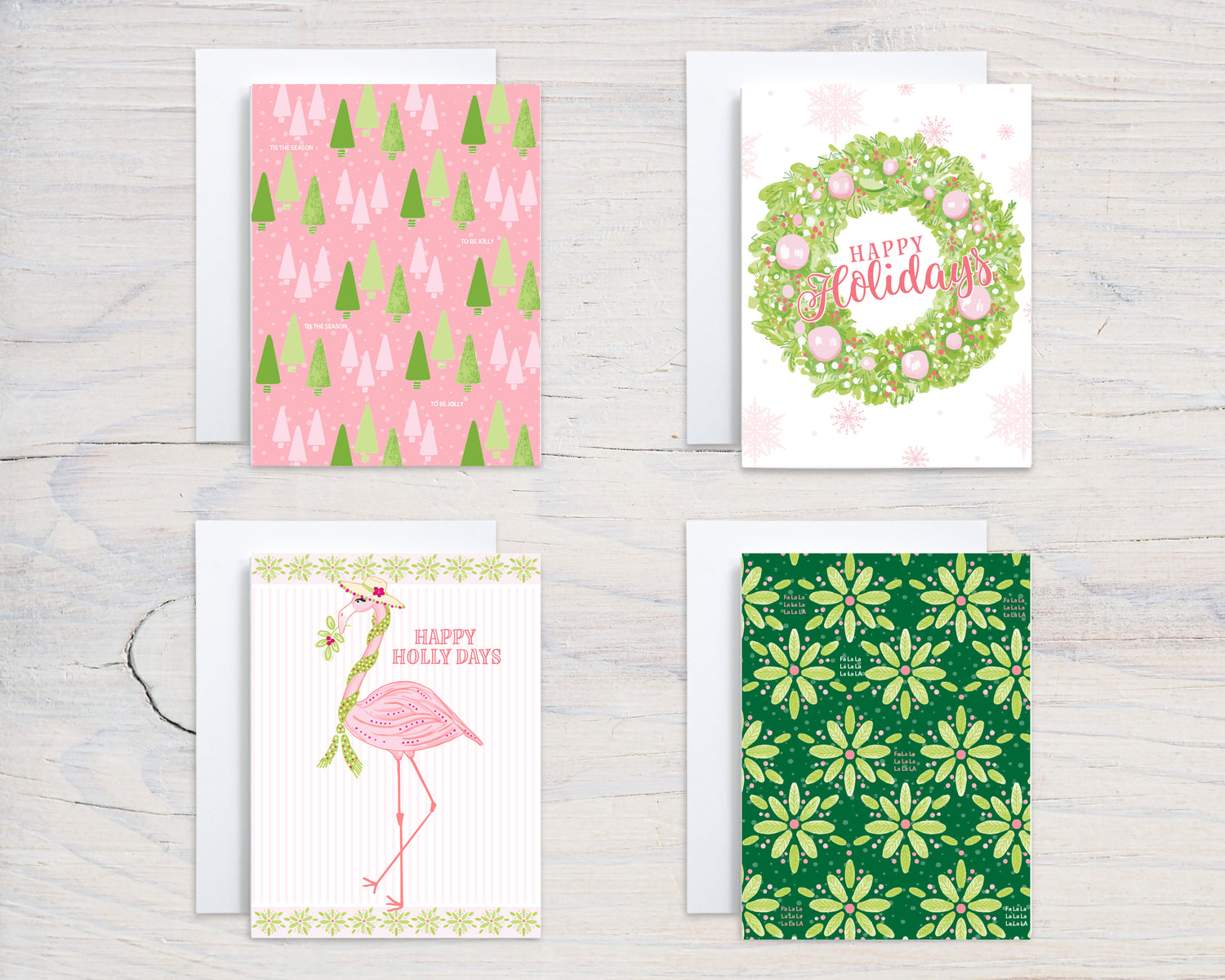 Tropical Holiday cards