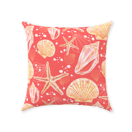 Shell Me Throw Pillows