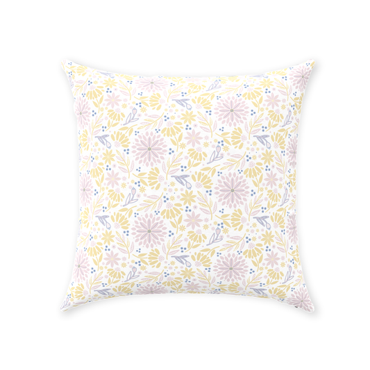 Floral Fusion Throw Pillows